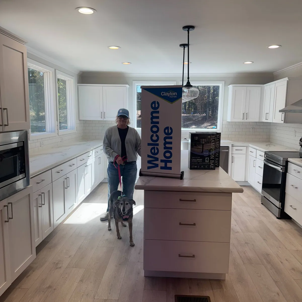 Katherine D. welcome home image