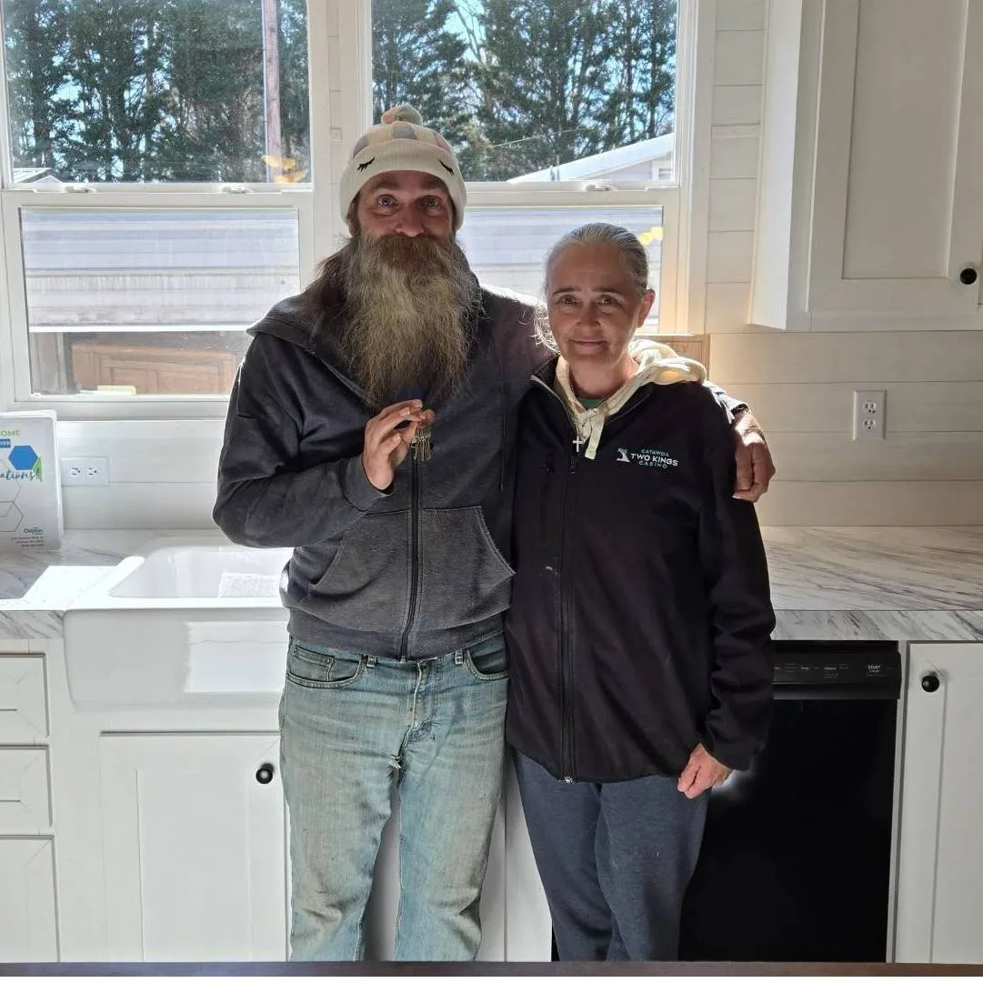 JAMES M. welcome home image