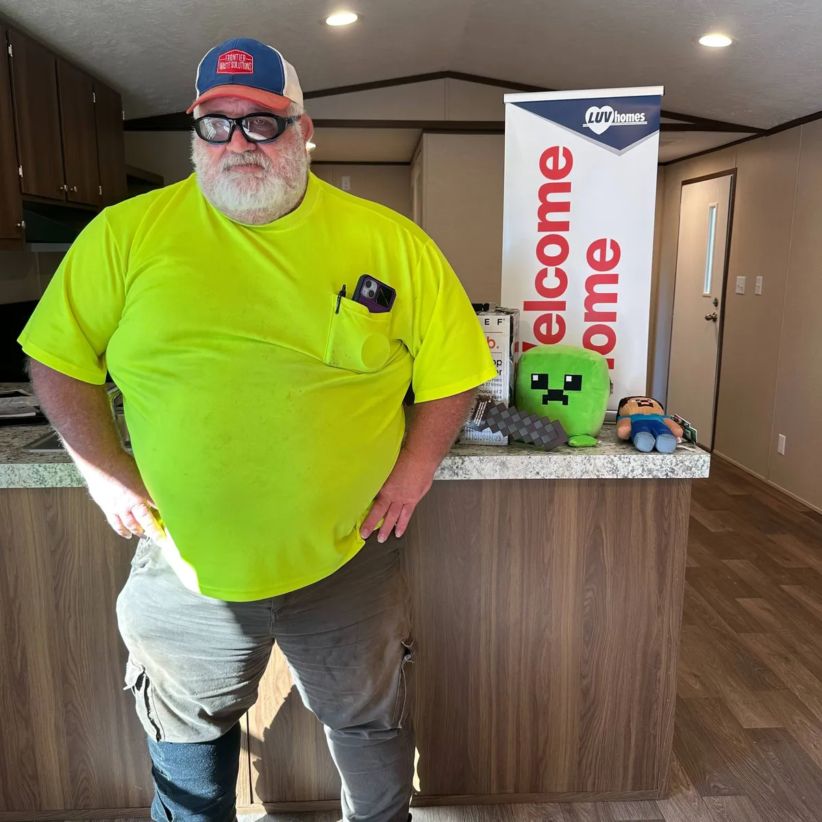 PAUL V. welcome home image