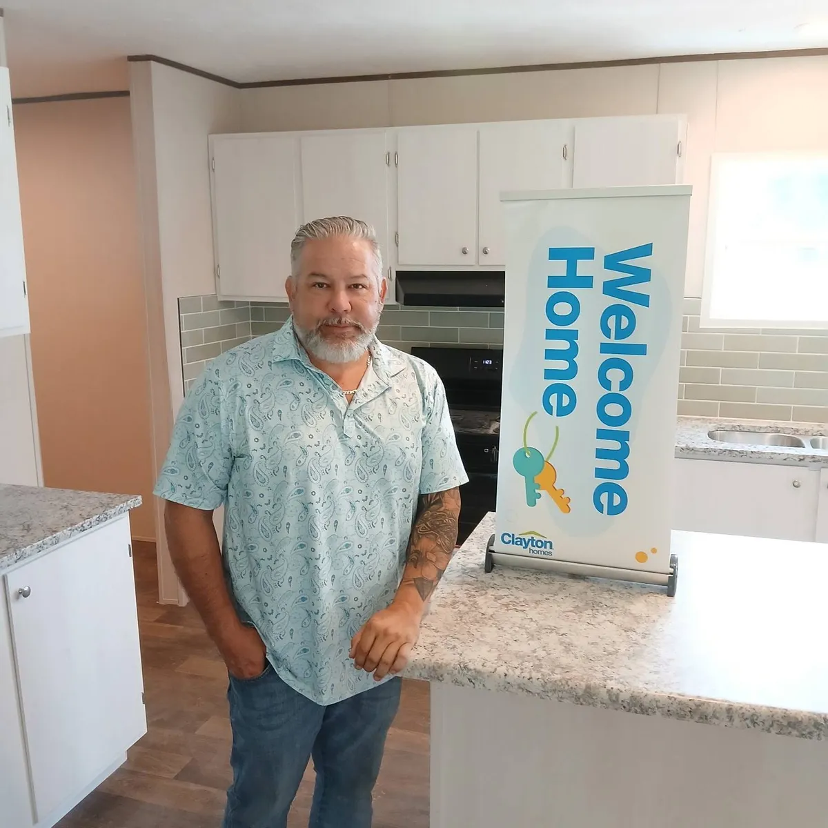 MCLENDON H. welcome home image