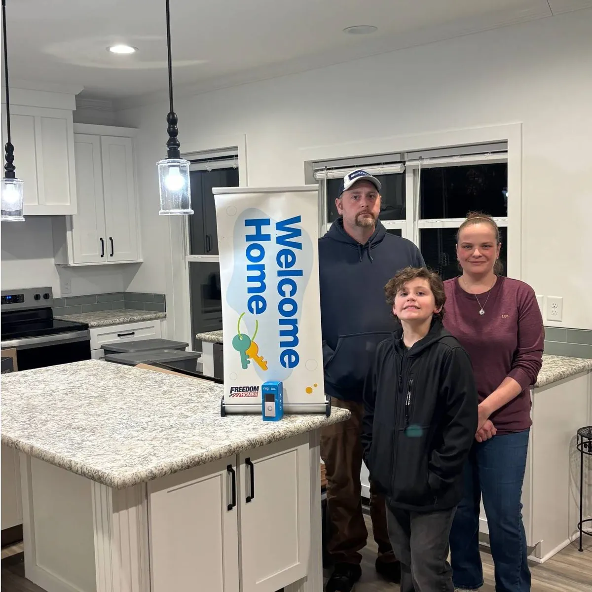 ASHLEY M. welcome home image