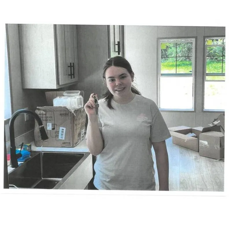 JAZMIN B. welcome home image