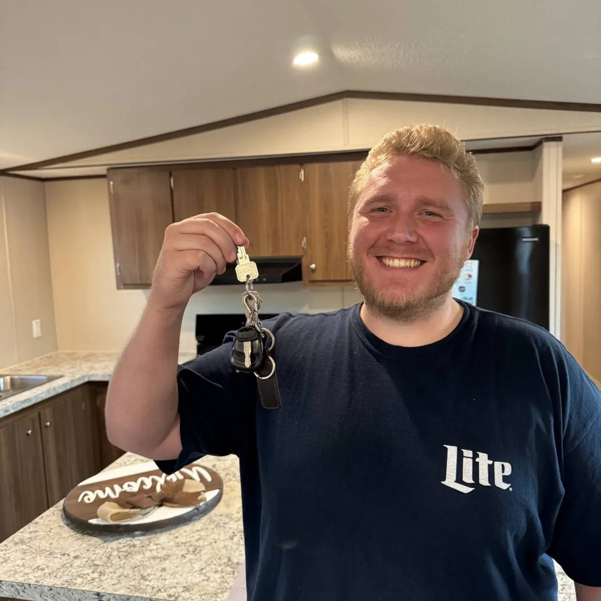 JOHN P. welcome home image