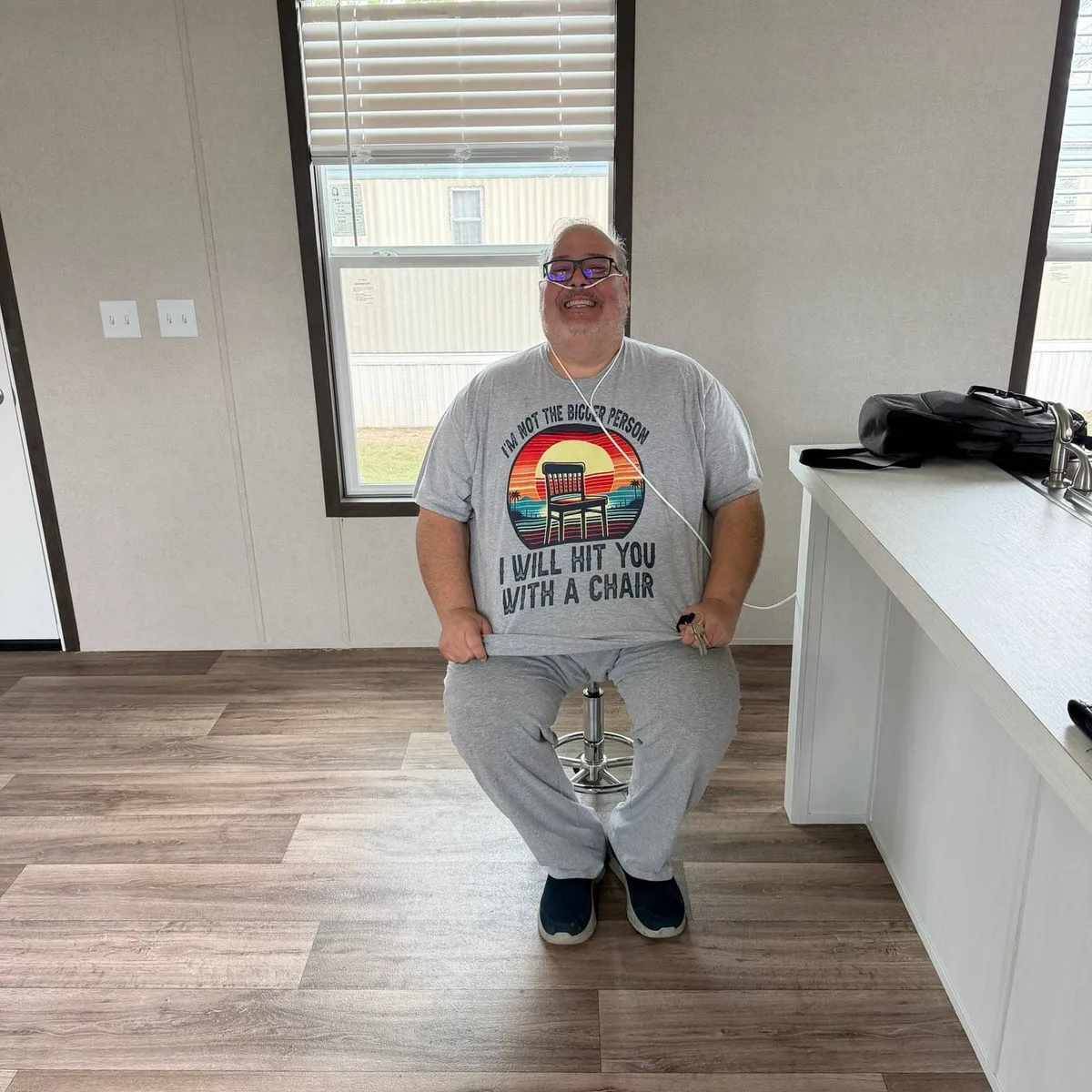 John W. welcome home image