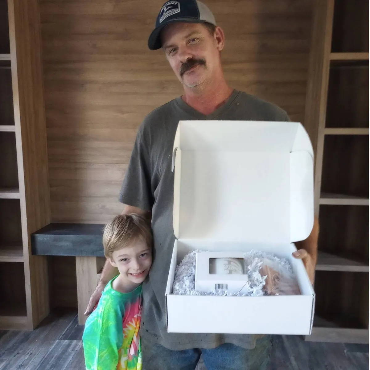 PATRICK D. welcome home image