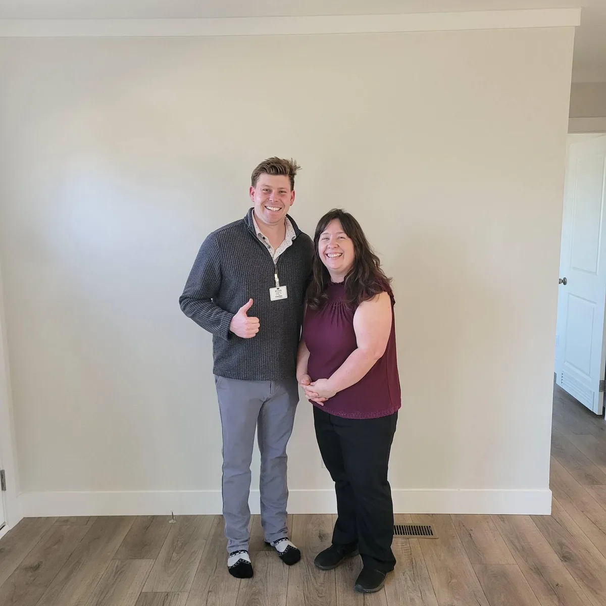 AMANDA R. welcome home image