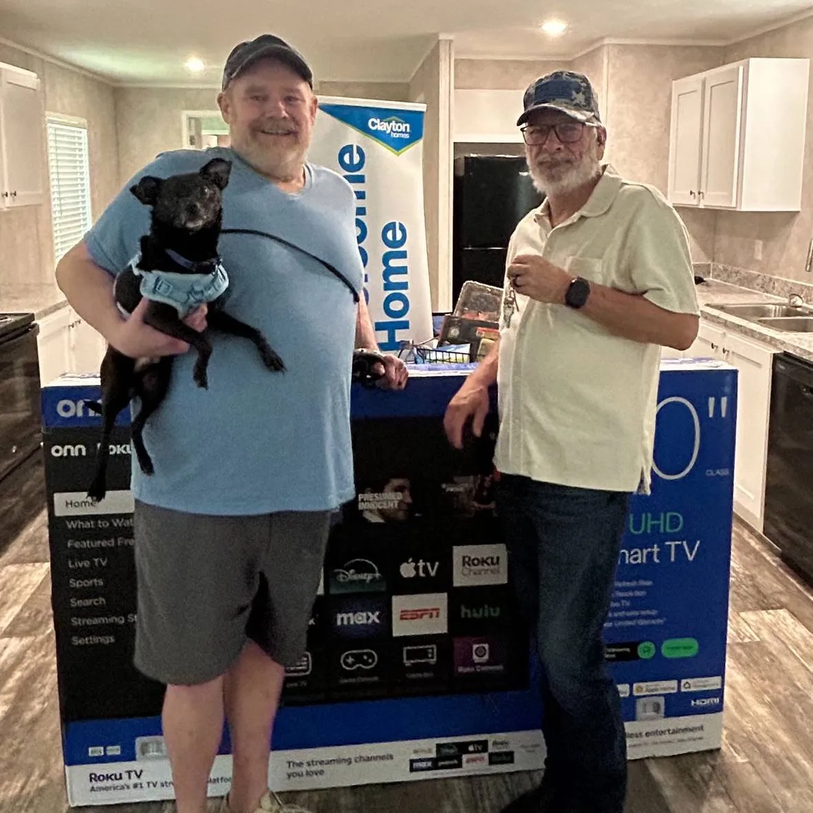 Bennie W. welcome home image