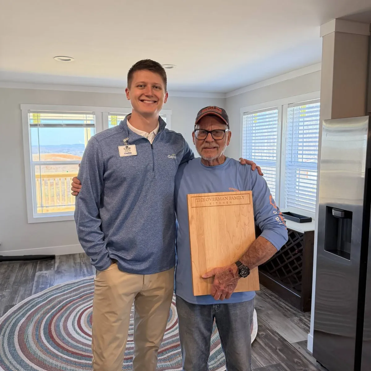 CARL O. welcome home image