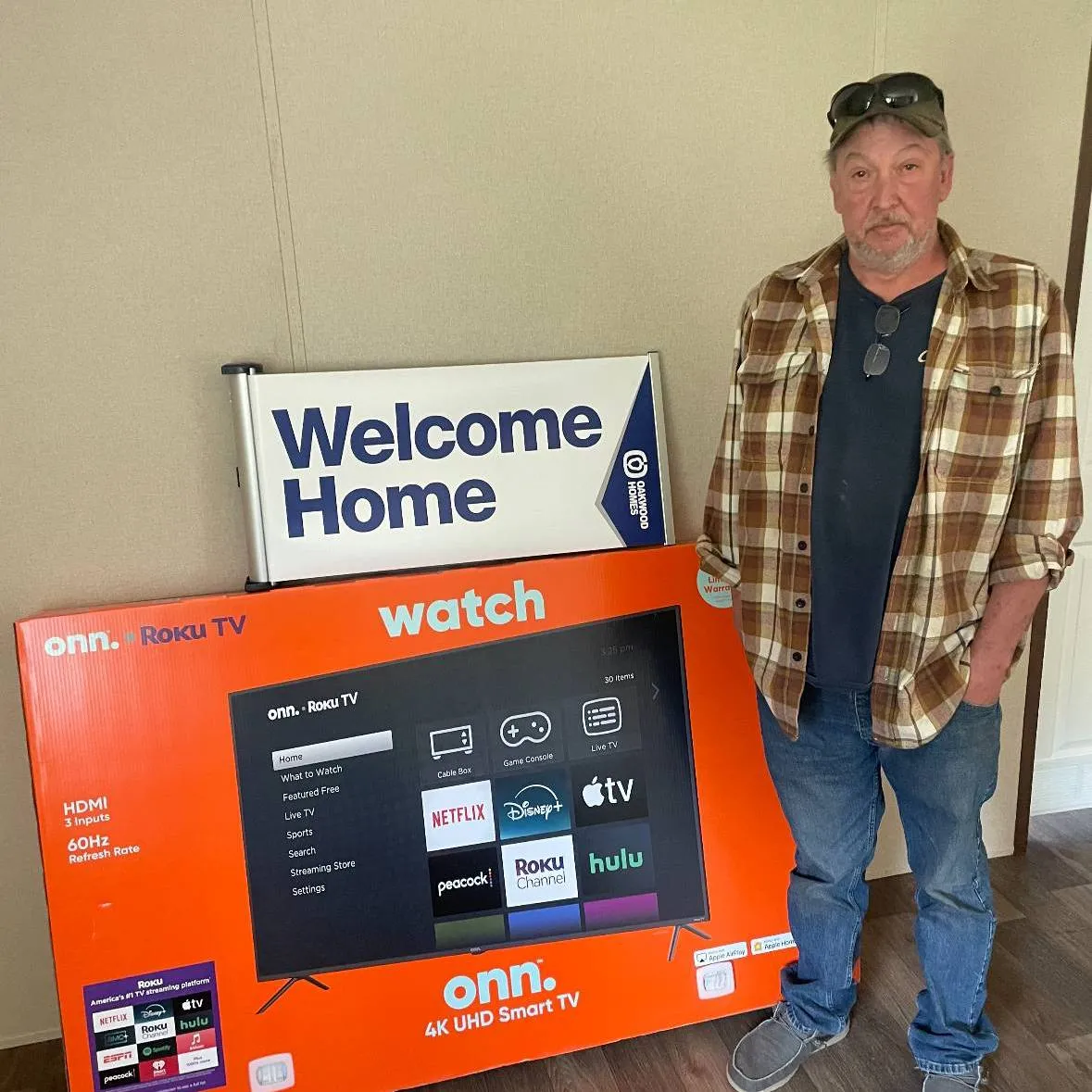 WILLIAM F. welcome home image