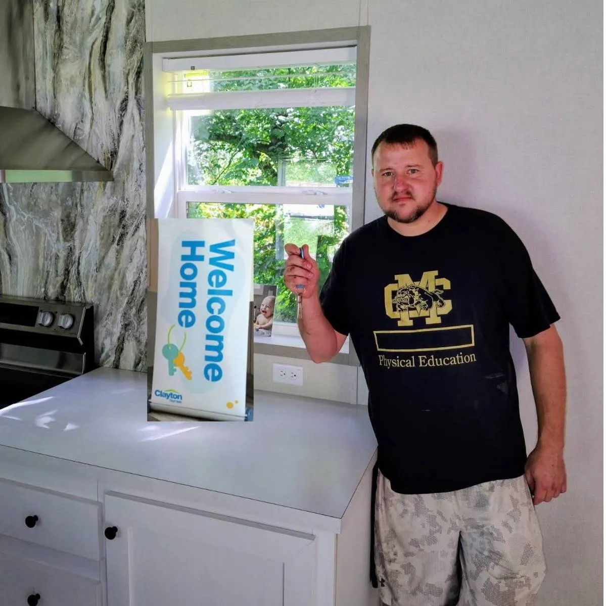 JEFFREY C. welcome home image