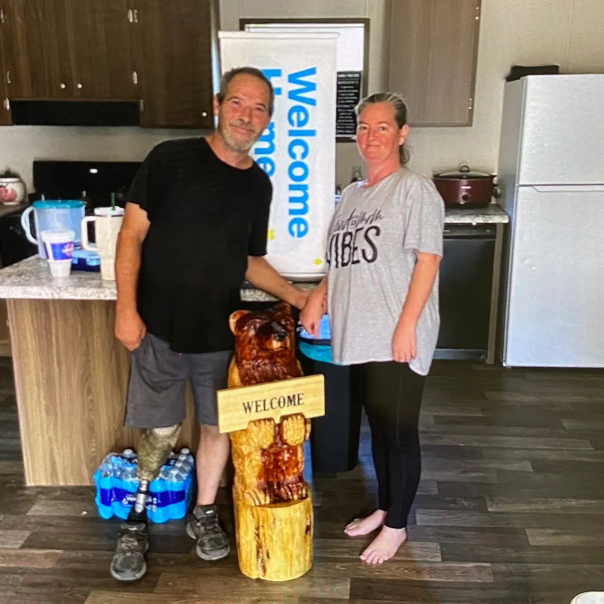 MICHAEL B. welcome home image