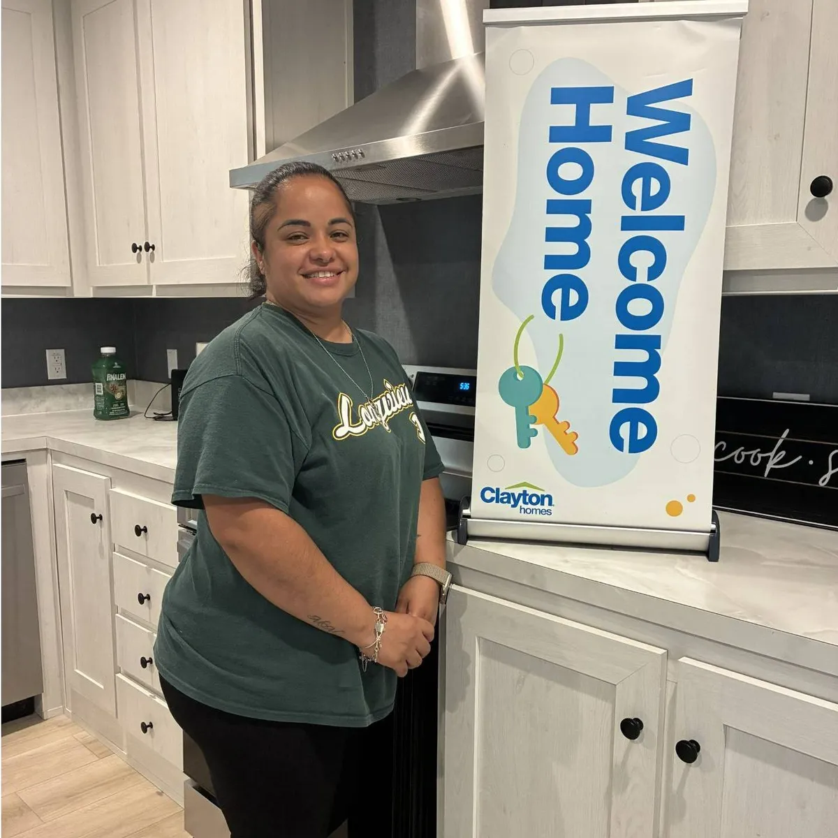 OSCAR M. welcome home image