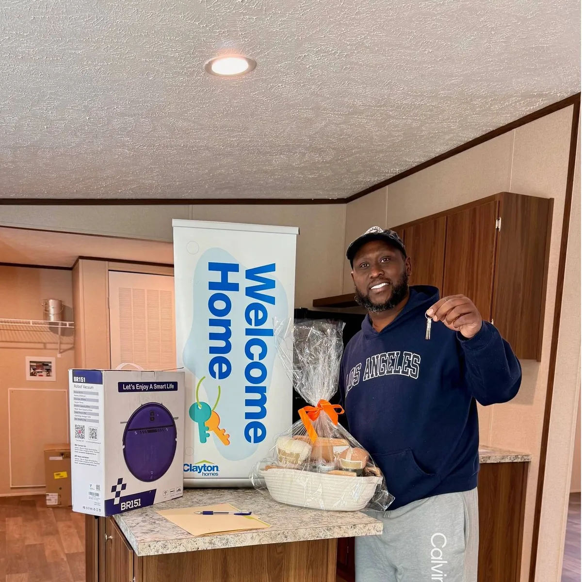 Donnie C. welcome home image