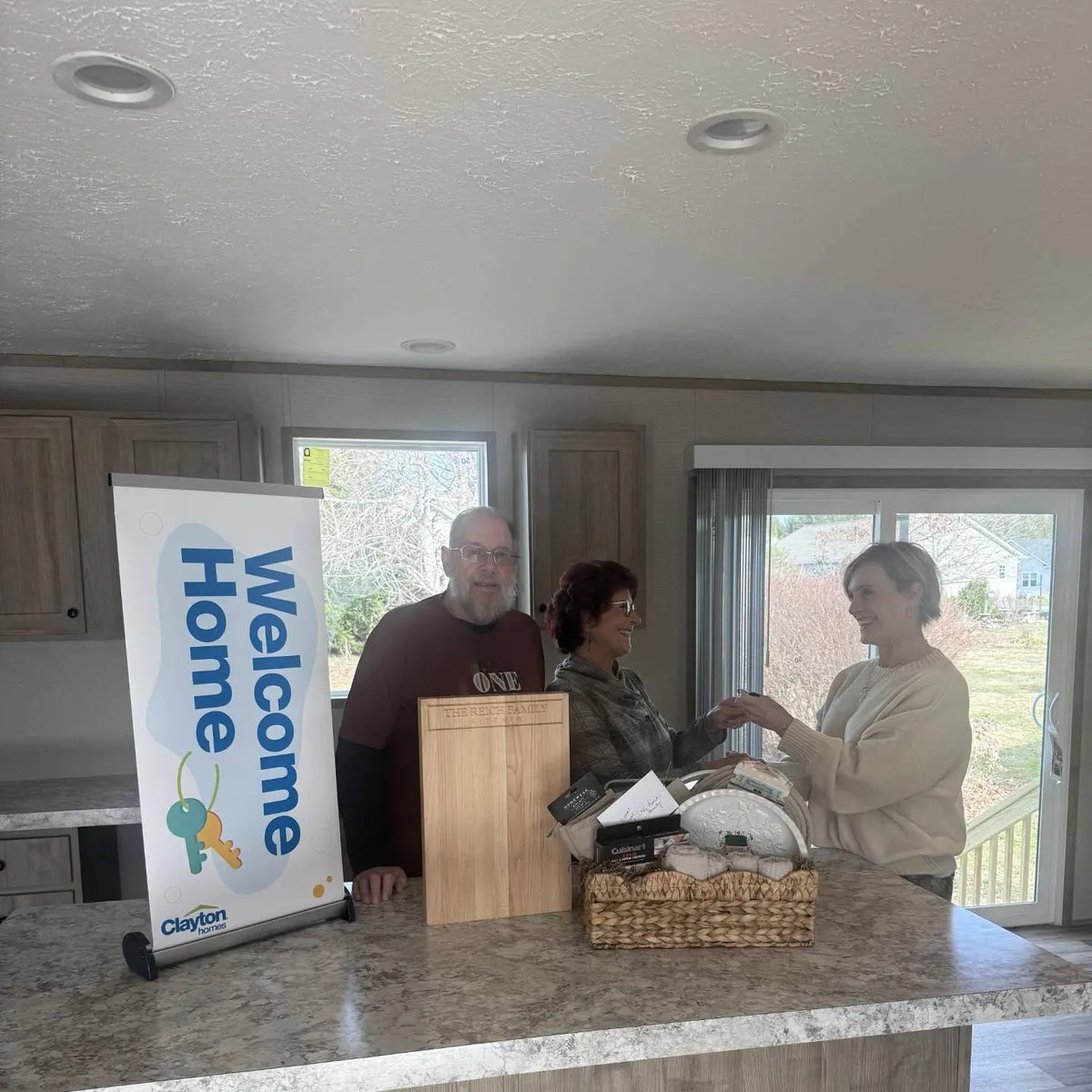 JAMES R. welcome home image