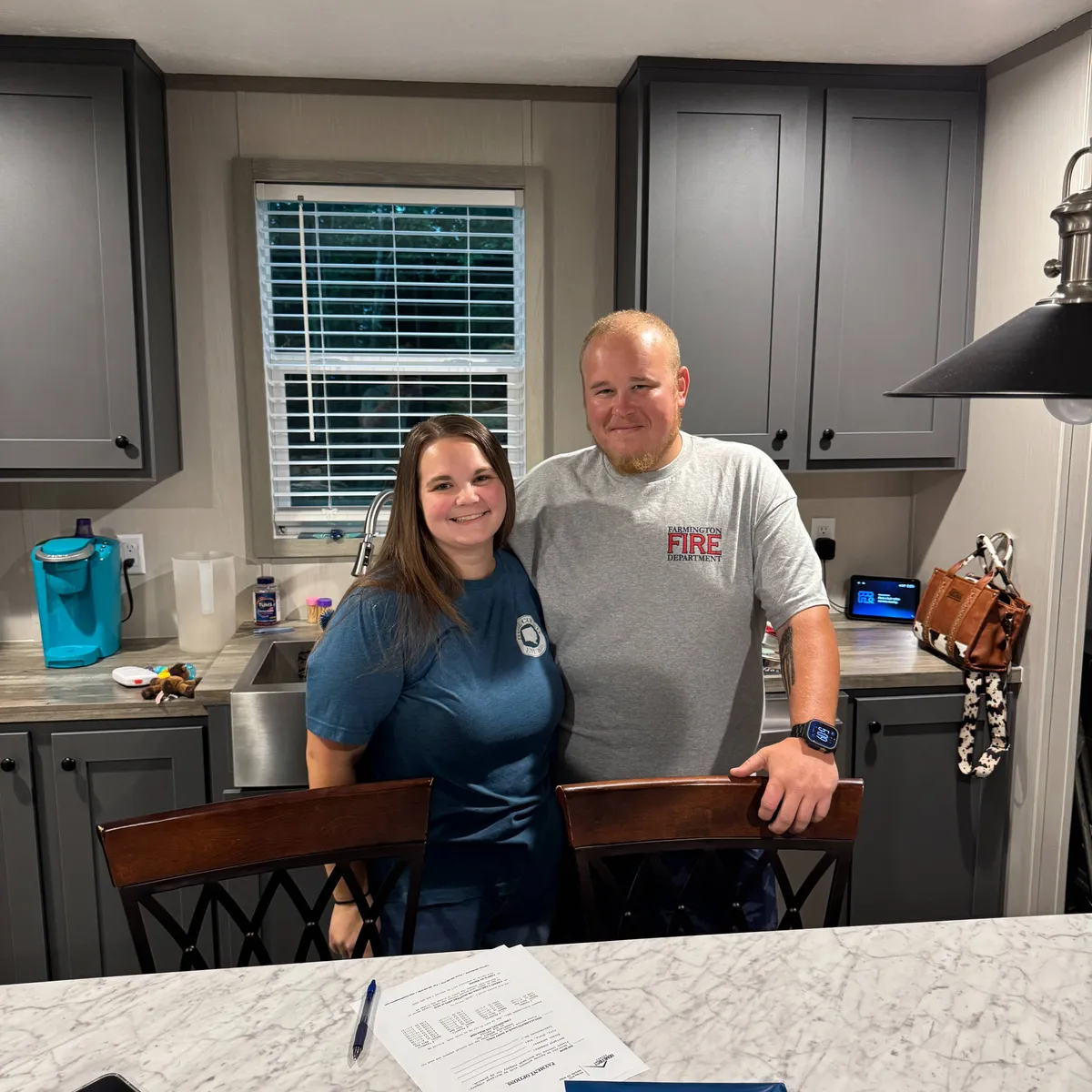 TRENT H. welcome home image