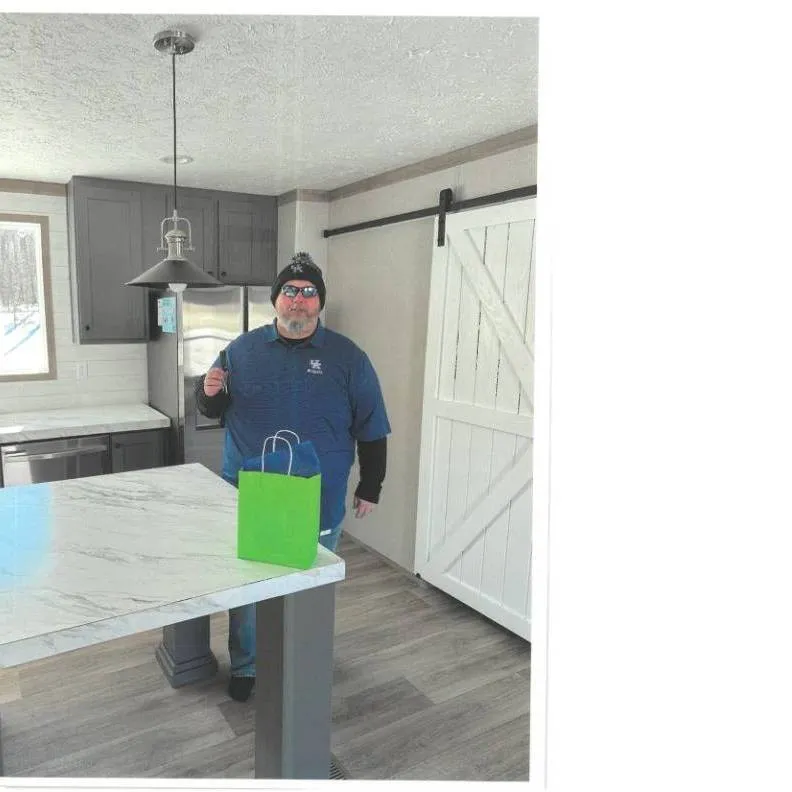 DAVID F. welcome home image