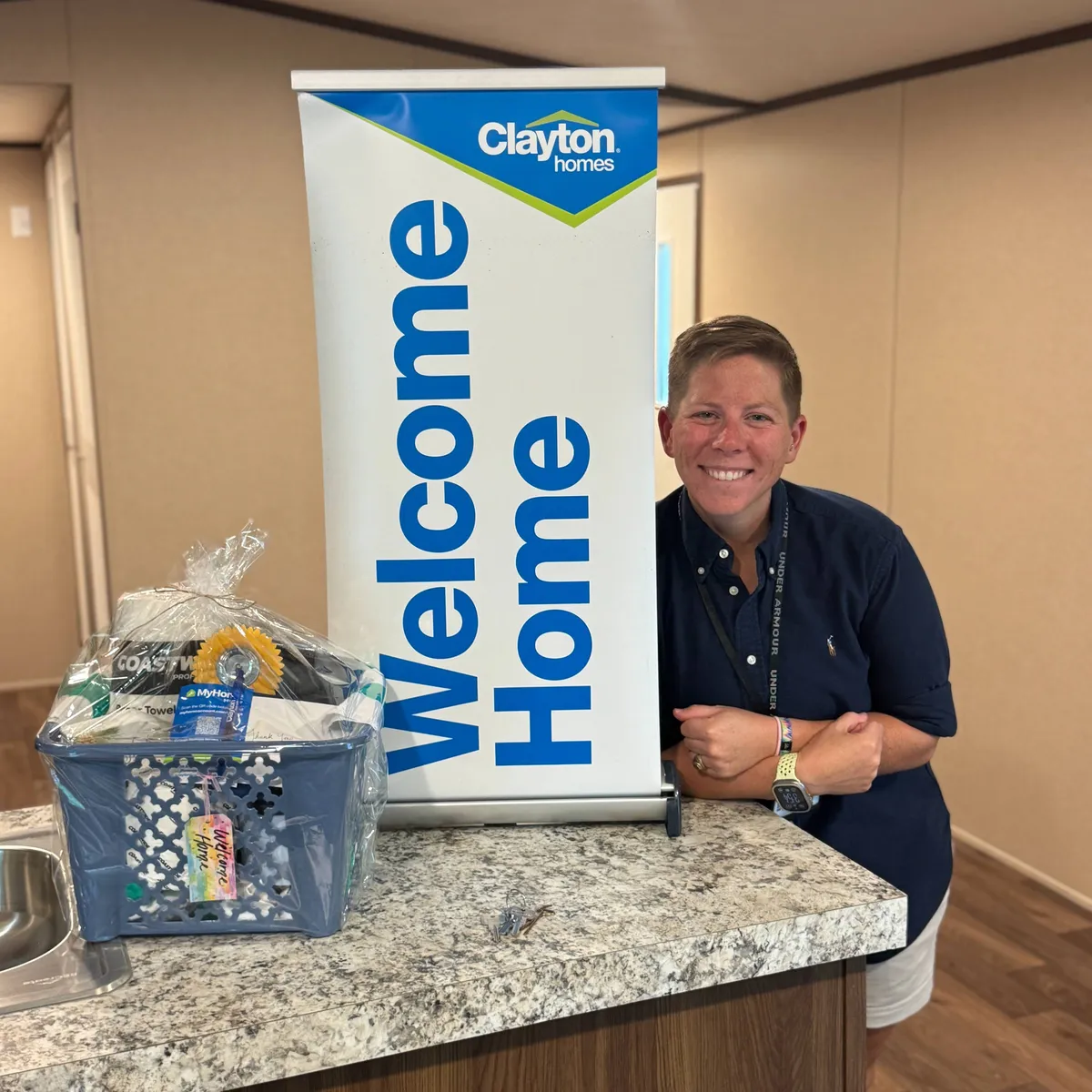AMBER K. welcome home image