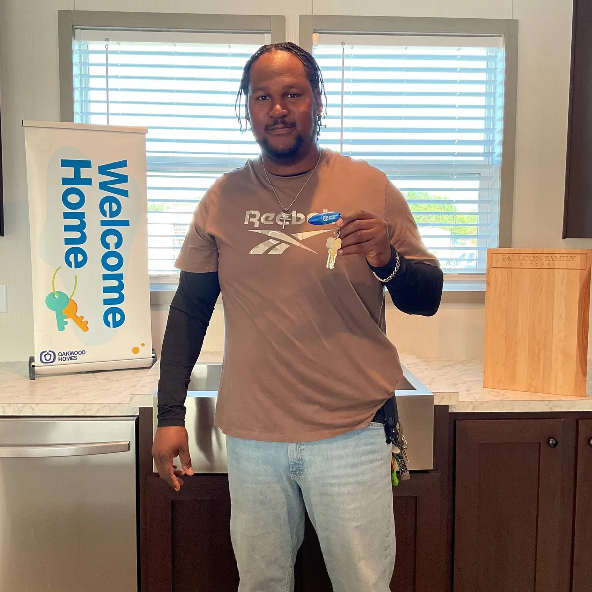 Lajaun F. welcome home image
