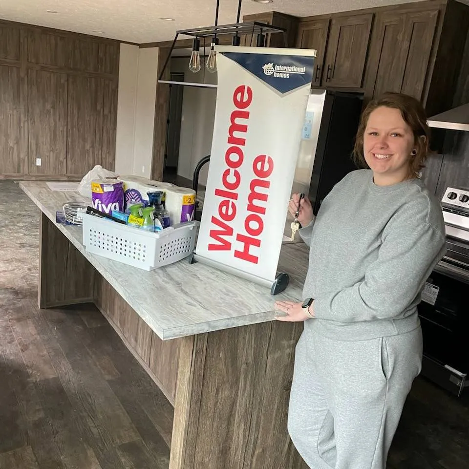 John F. welcome home image