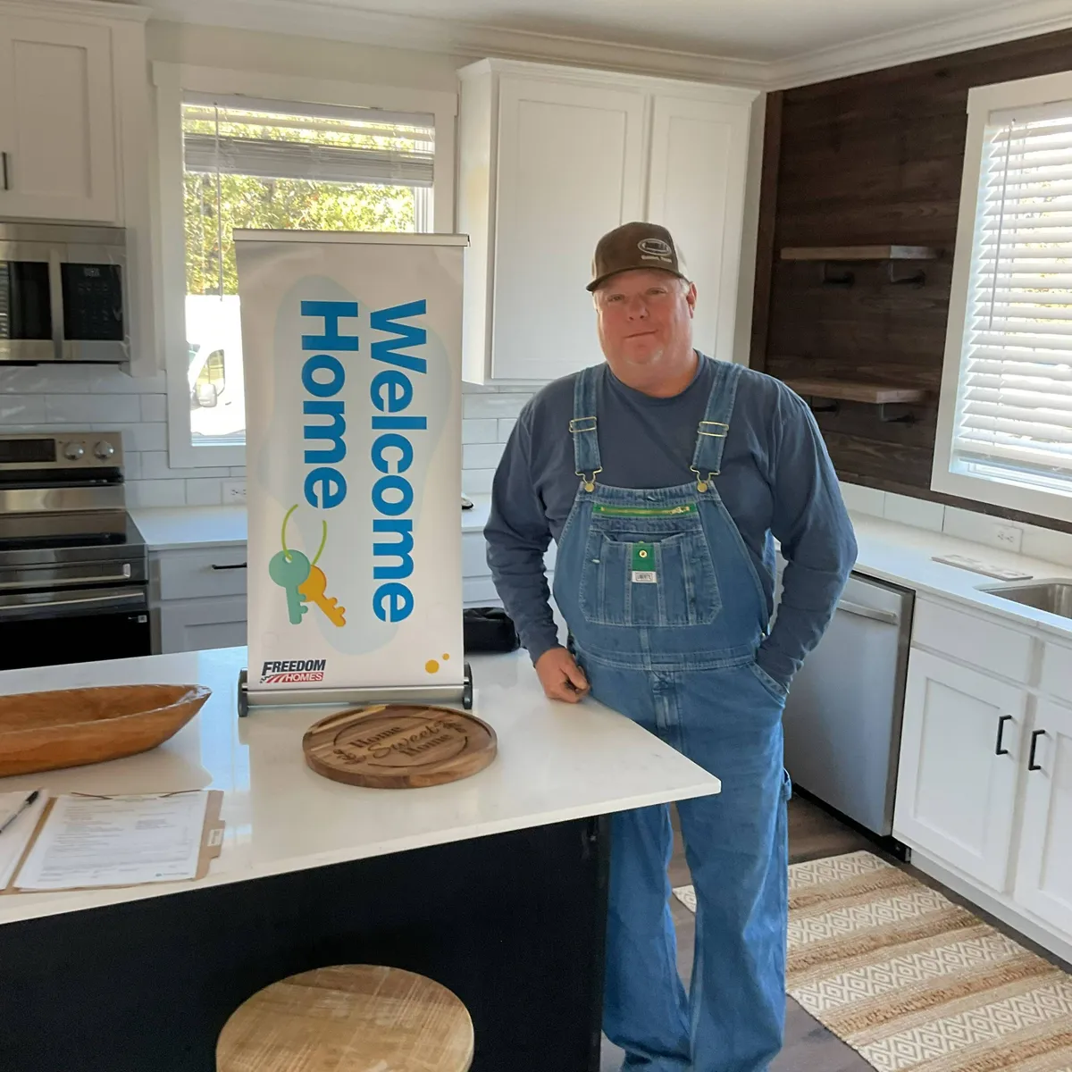 CRYSTAL E. welcome home image