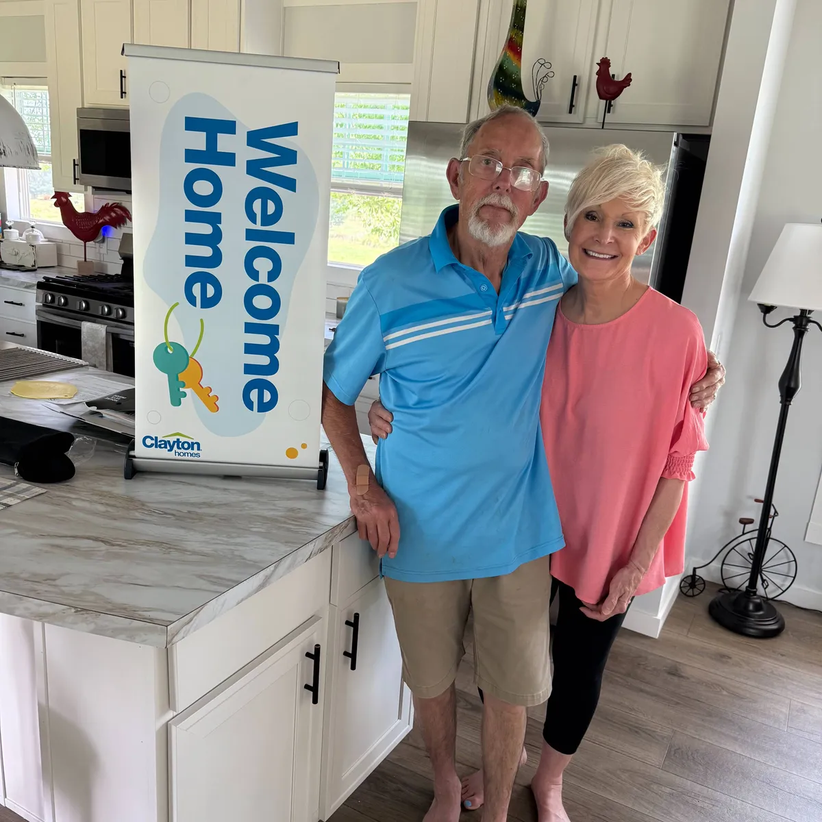 CHARLES B. welcome home image