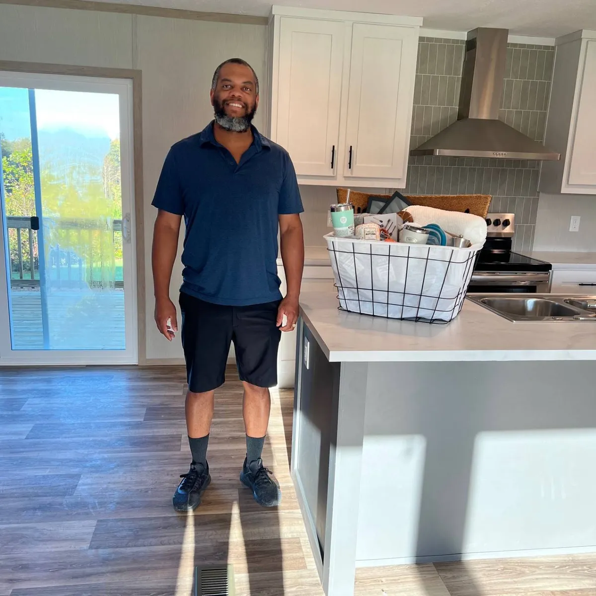 JAMES C. welcome home image