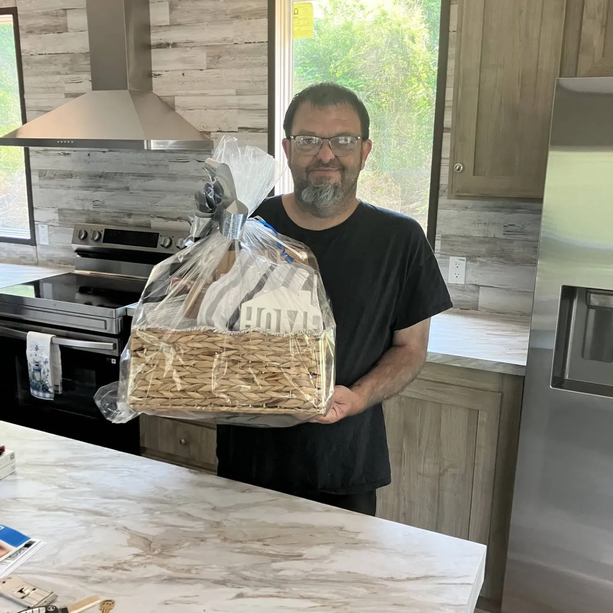 Anthony J. welcome home image