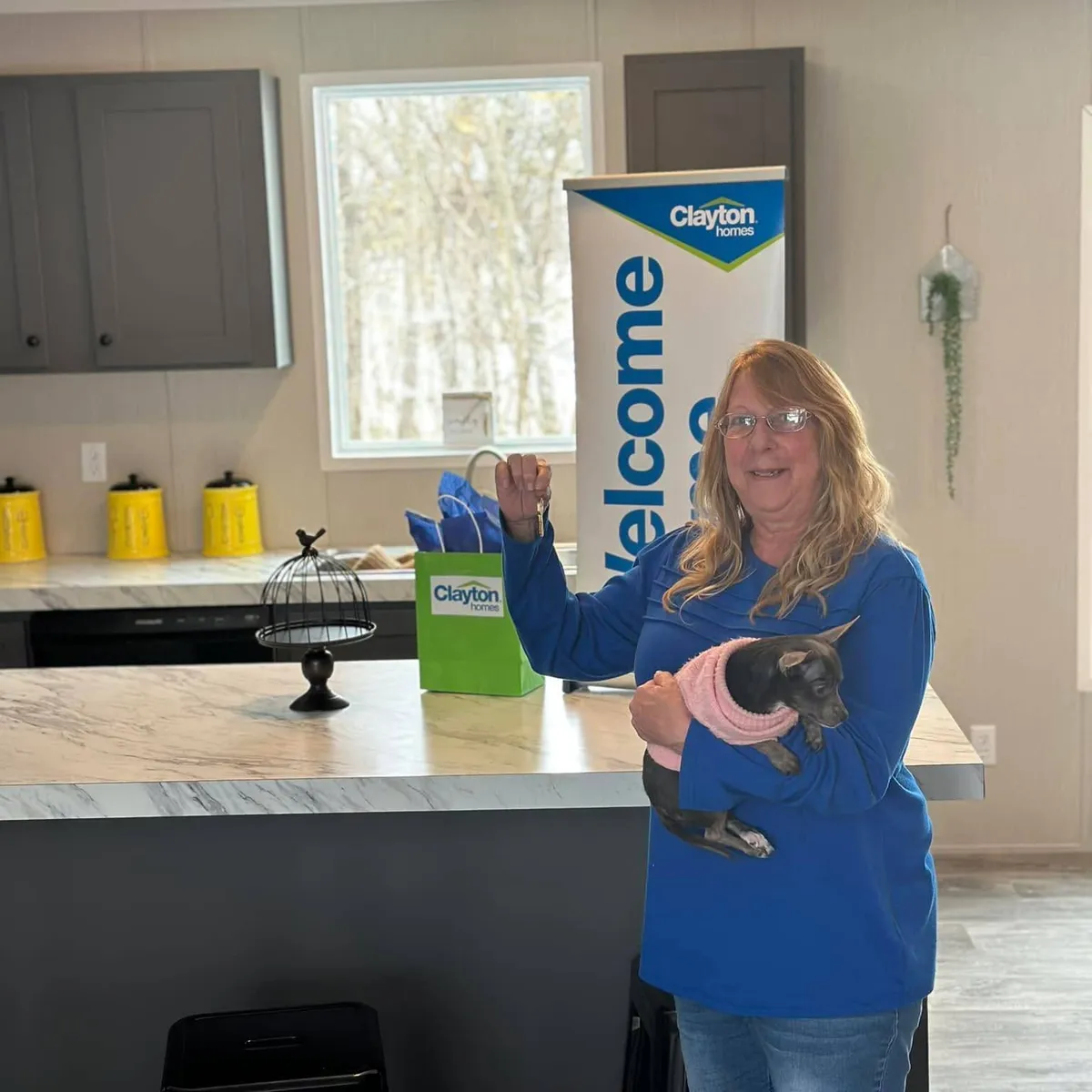 ANGELA M. welcome home image