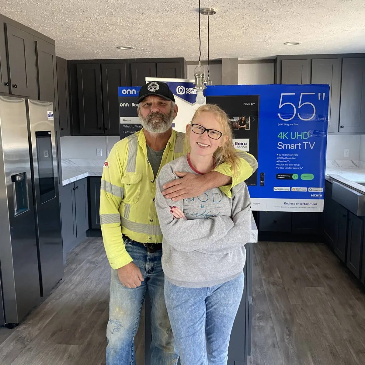 CHARLES M. welcome home image