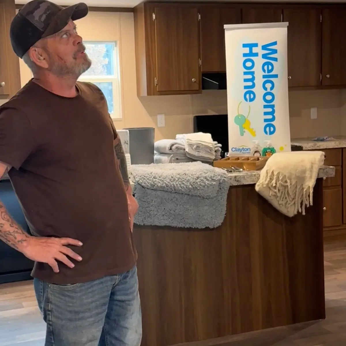 Wallace P. welcome home image