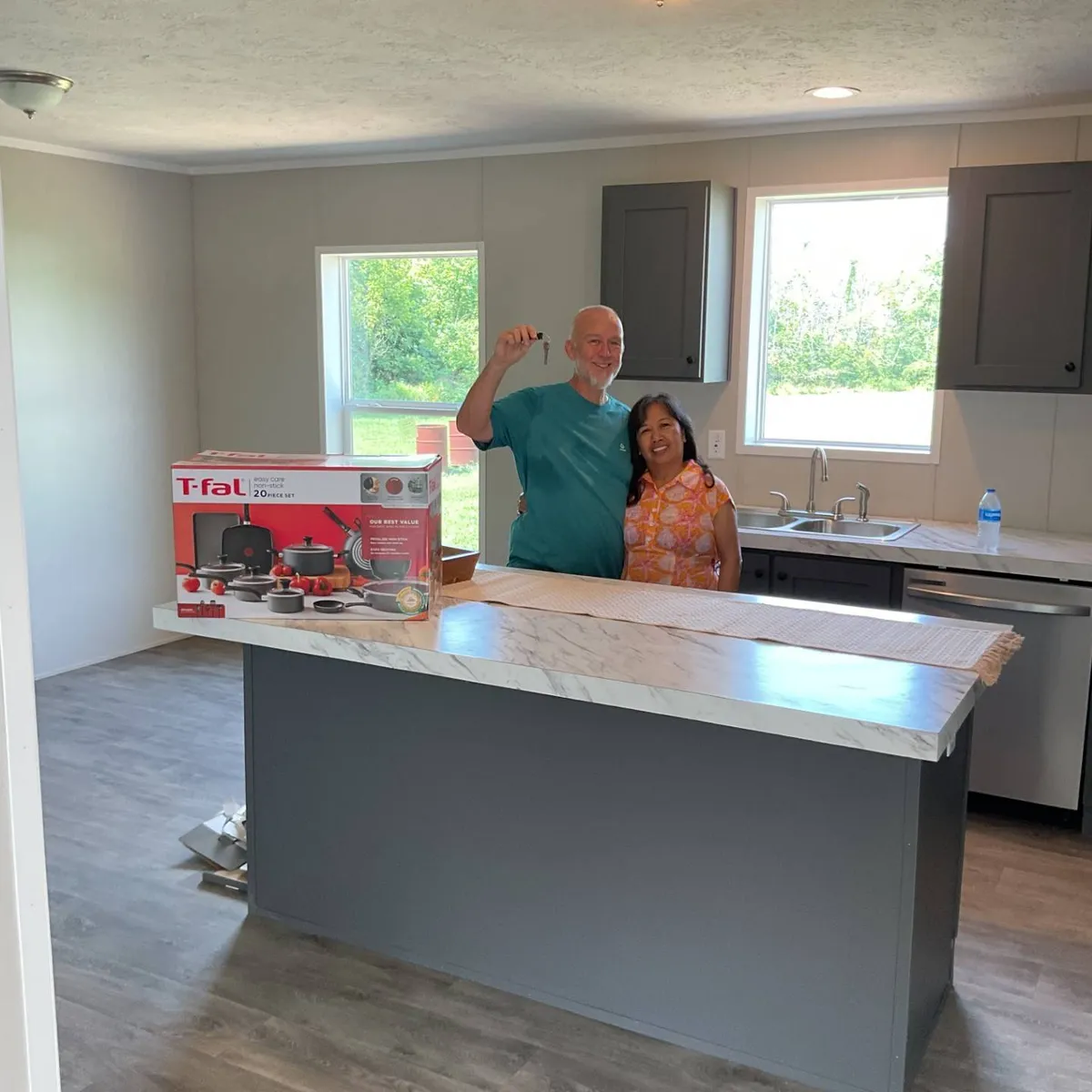 RAYMOND K. welcome home image