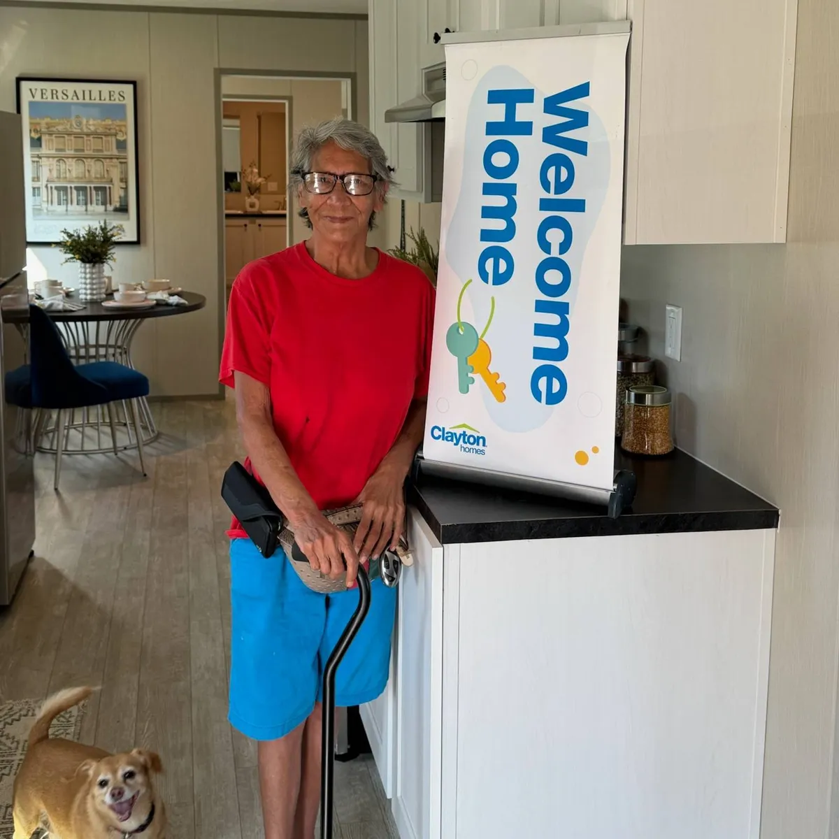 Anne J. welcome home image