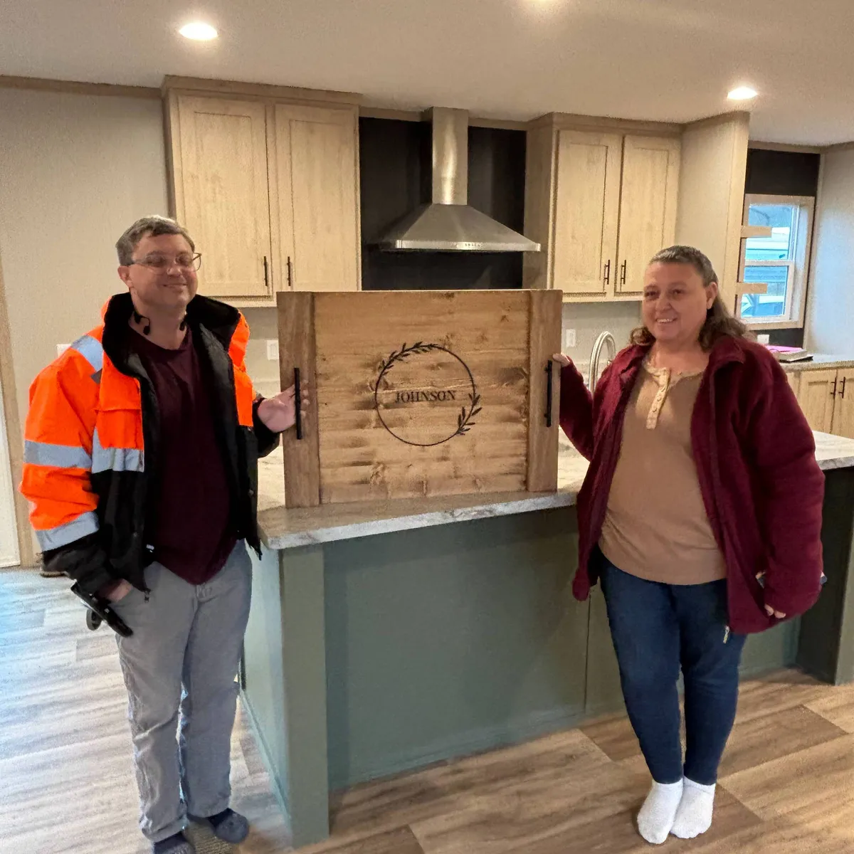 RONALD J. welcome home image