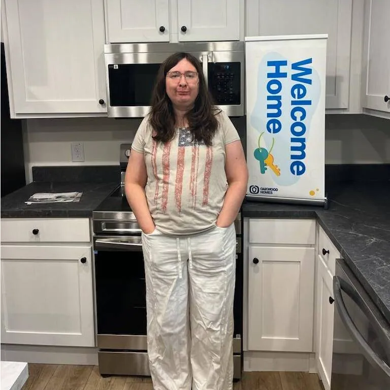 LACEY A. welcome home image