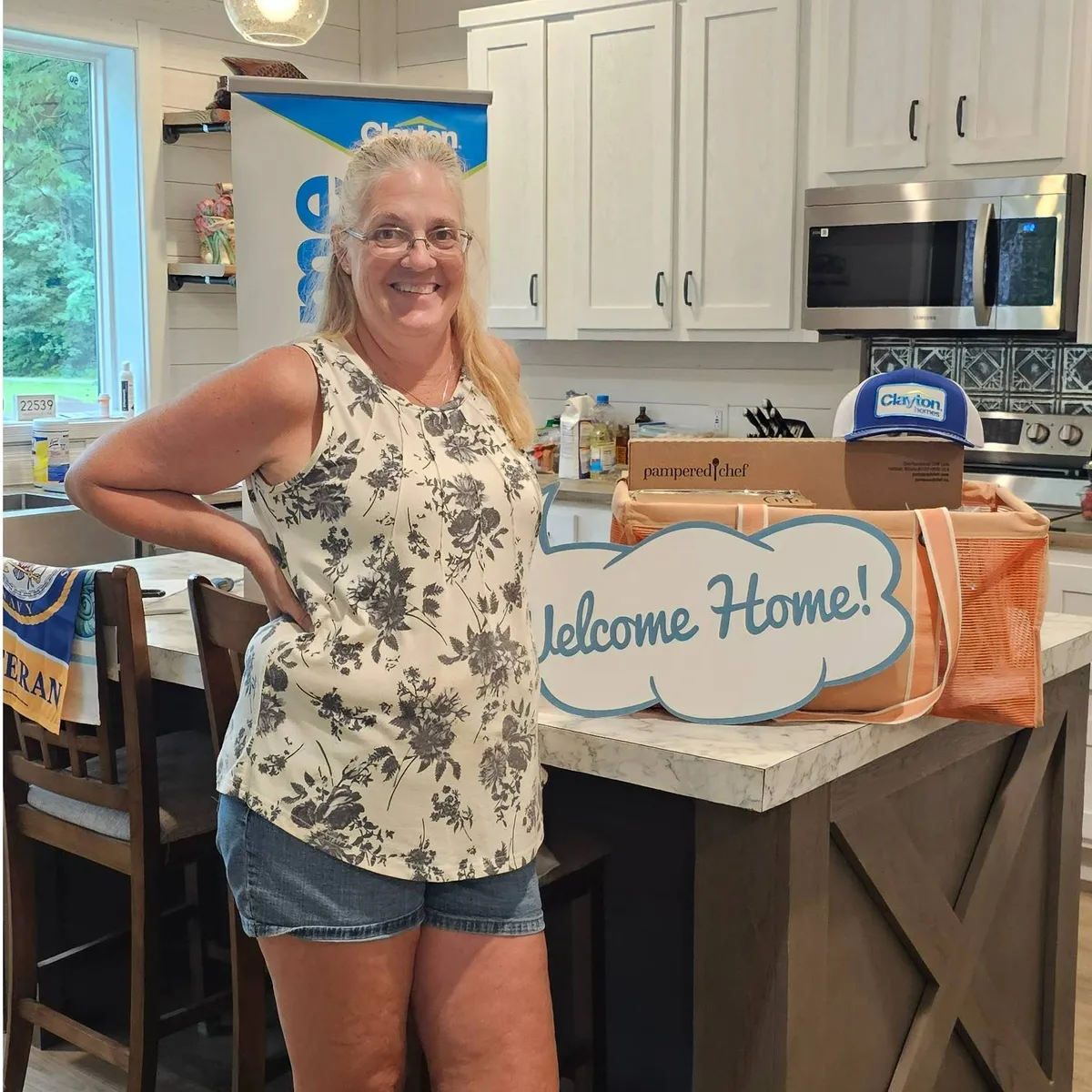 MARIANN F. welcome home image
