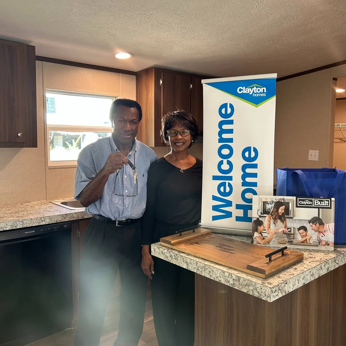 JAMES L. welcome home image