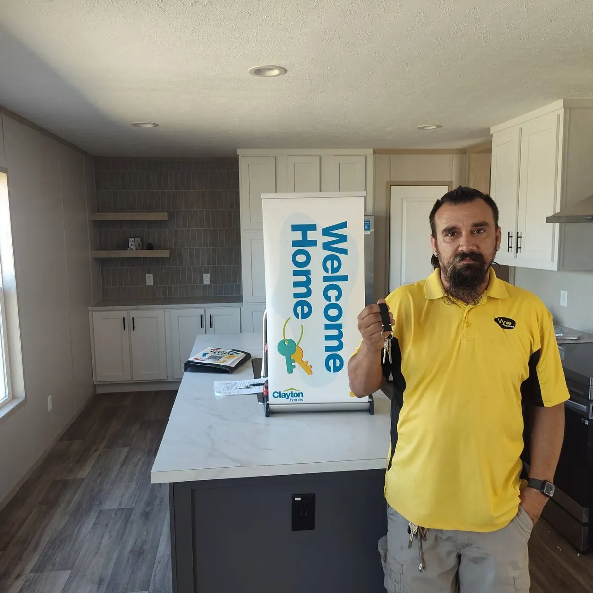 Donald B. welcome home image