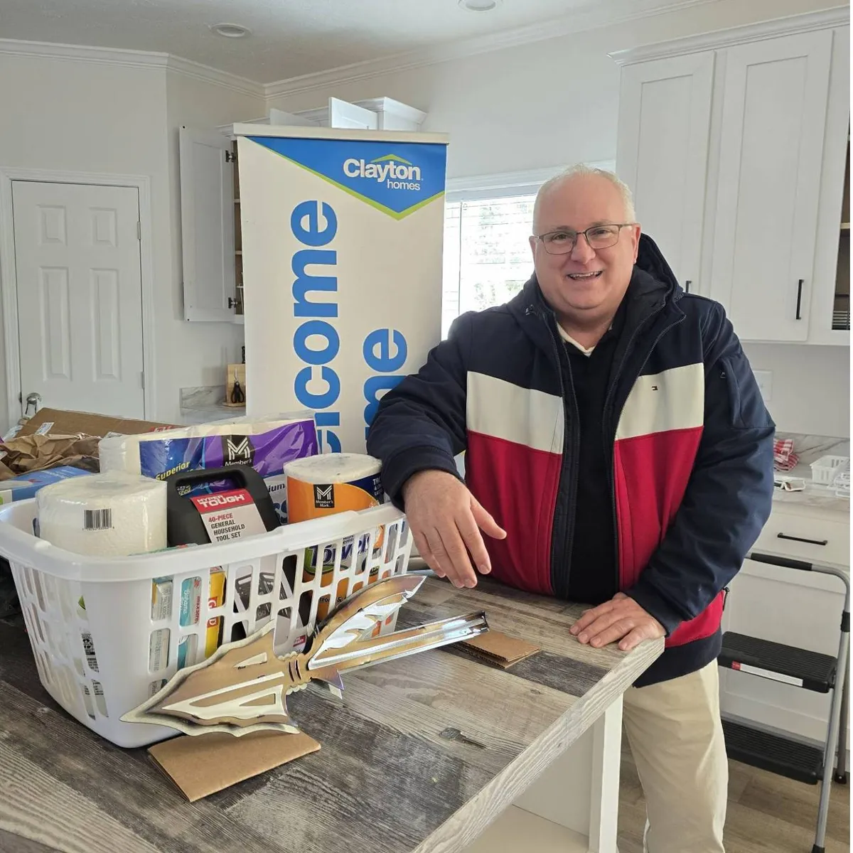 CHAD C. welcome home image