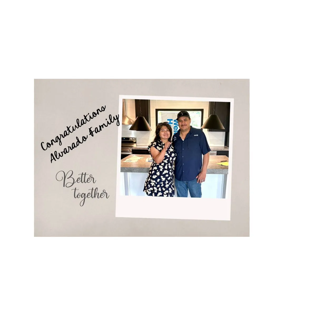 REYNALDO A. welcome home image