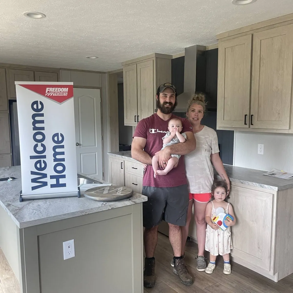 MARSHALL W. welcome home image