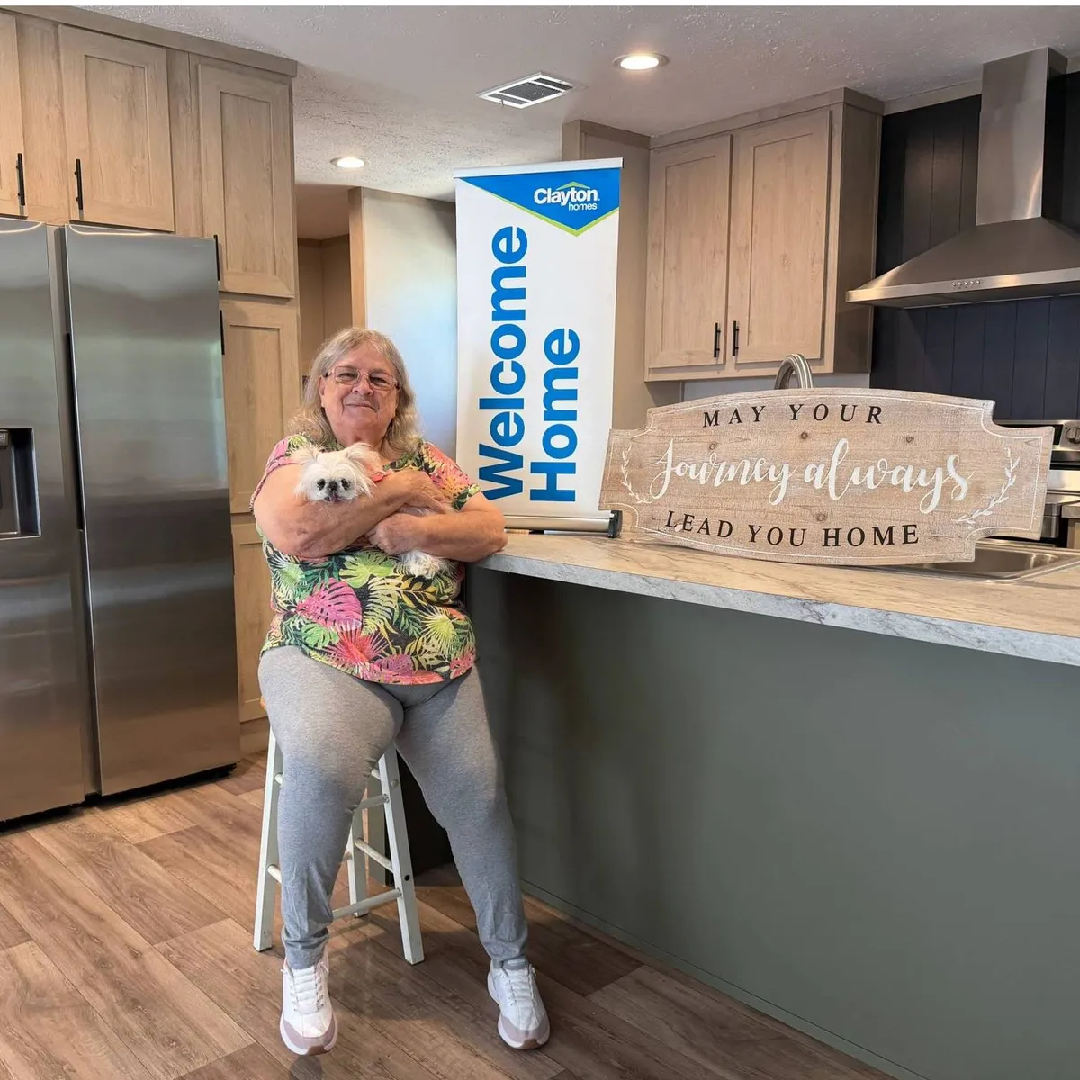 Carolyn C. welcome home image