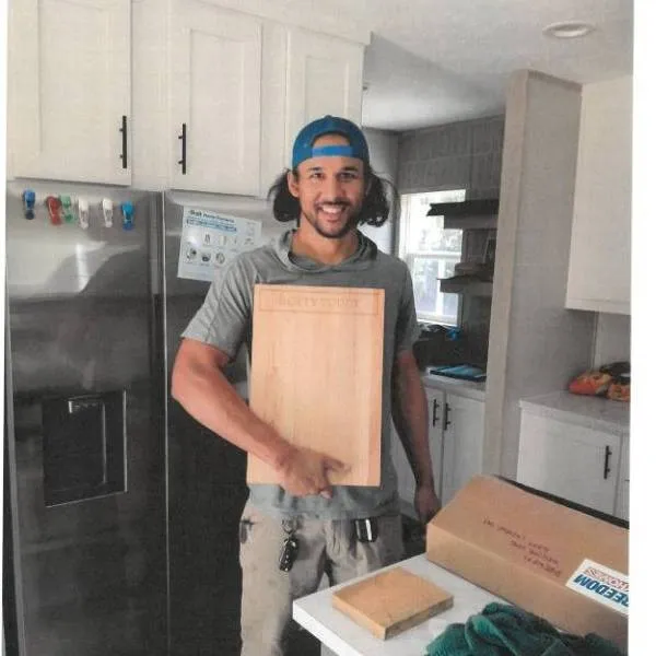 KRISTIAN P. welcome home image