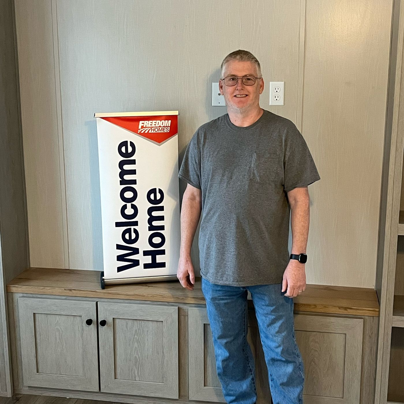 JAMES H. welcome home image