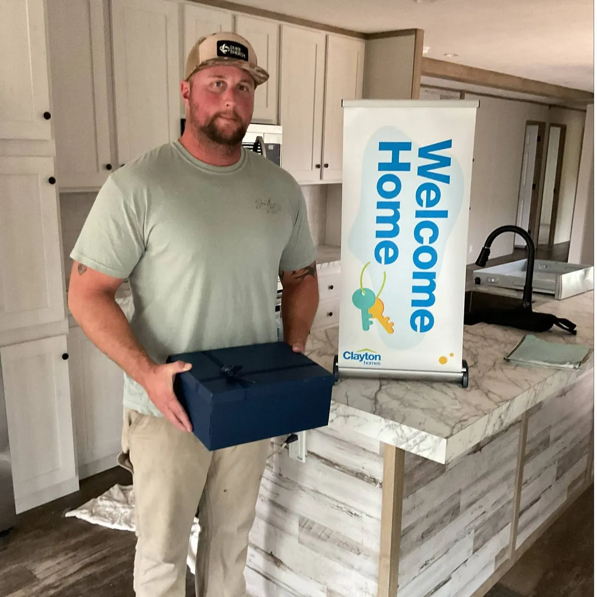 PATRICK P. welcome home image