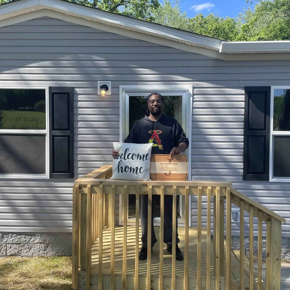 QUINTOIN J. welcome home image