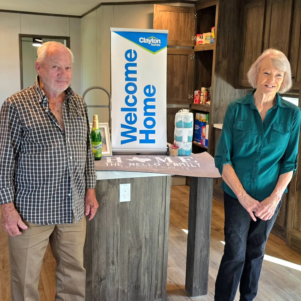 JOYCE M. welcome home image