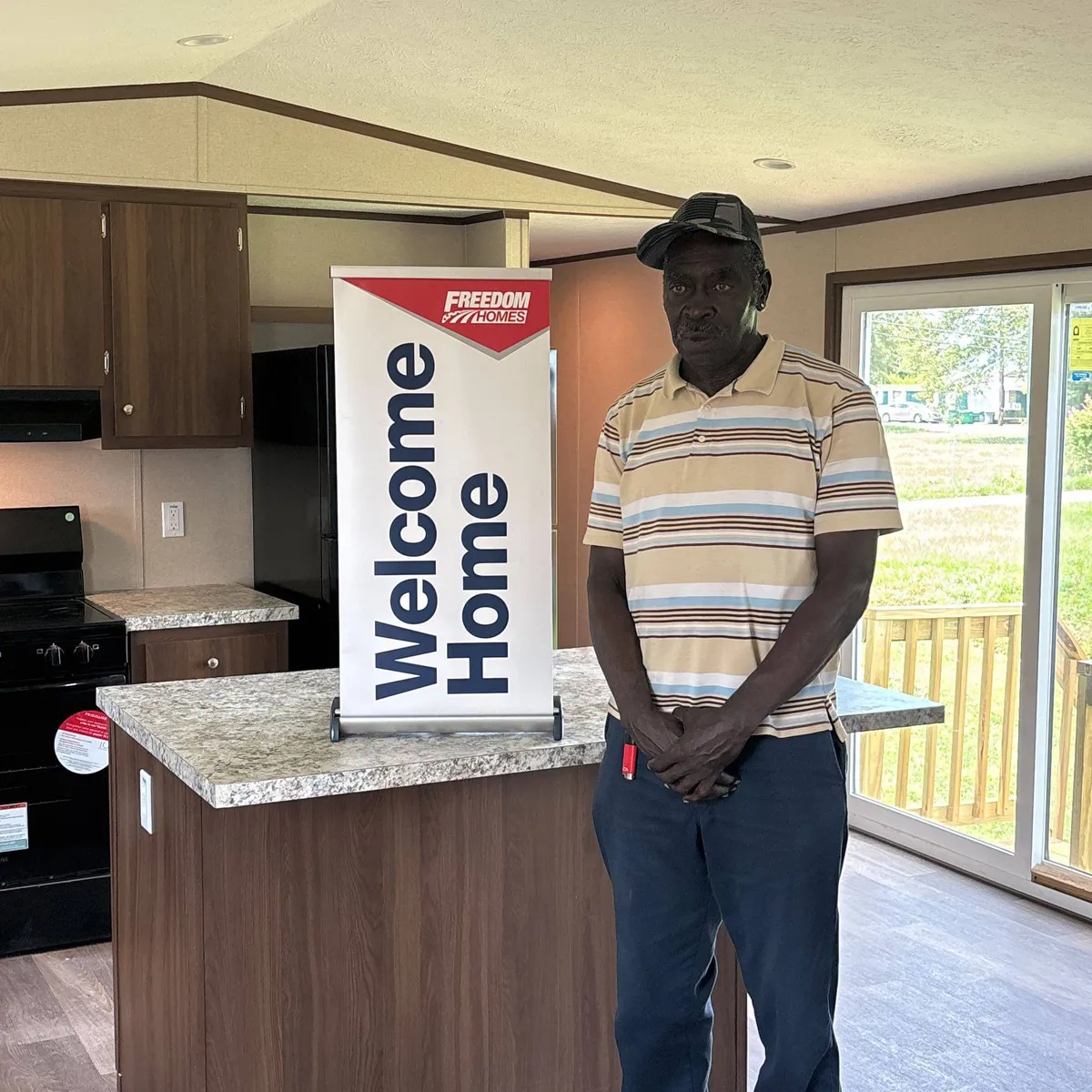 Gene L. welcome home image
