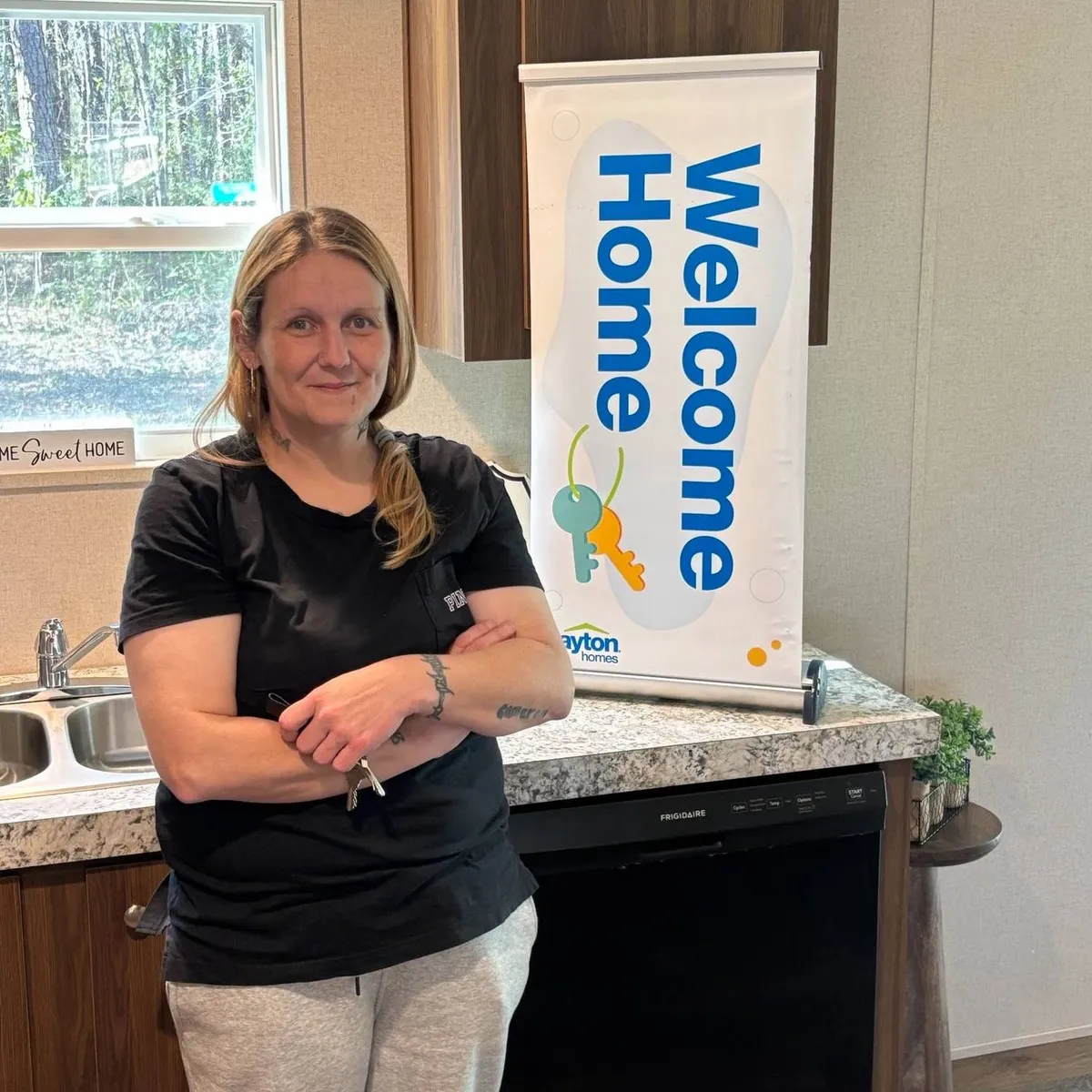 Sabrina G. welcome home image