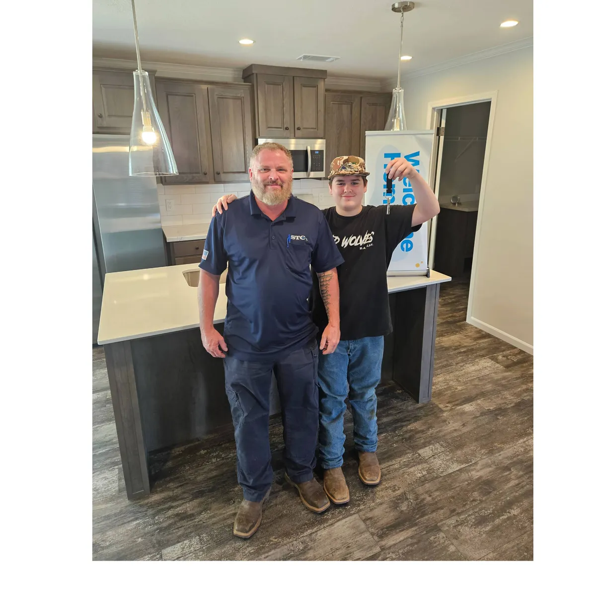 BENJAMIN EDWARD P. welcome home image