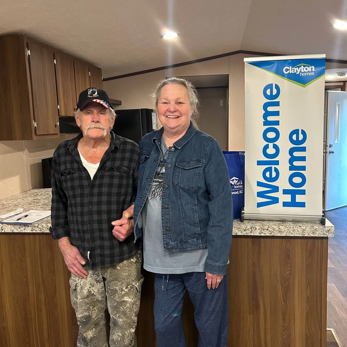 ELMER B. welcome home image